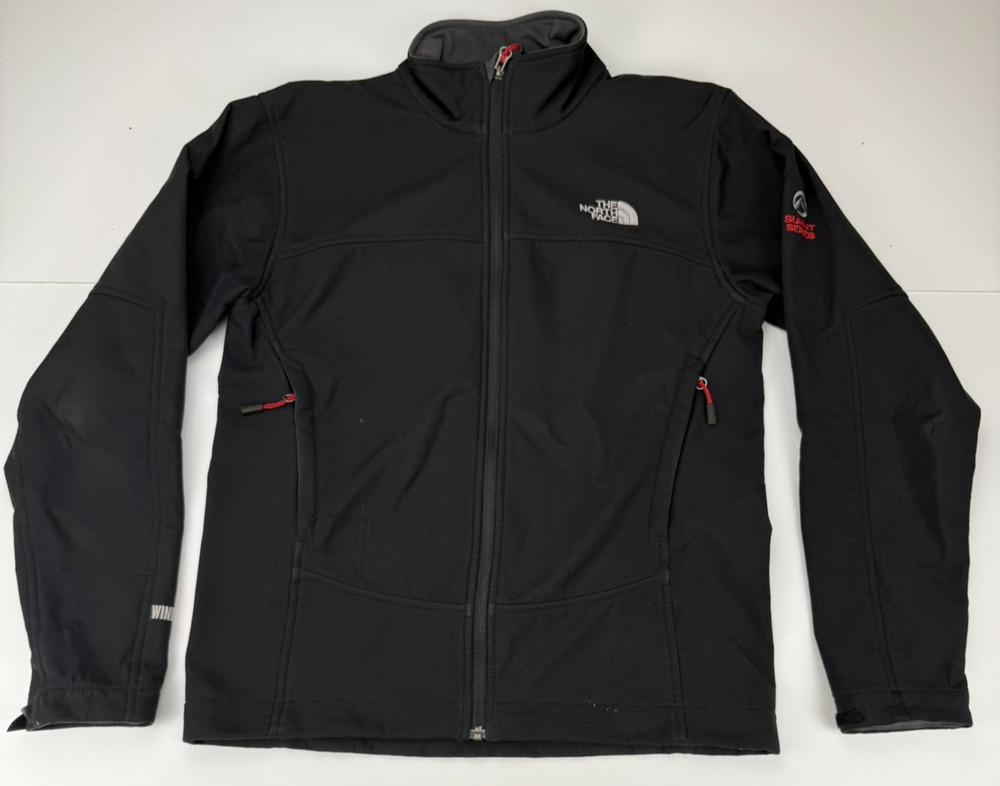 The North Face Summit Series Windstopper Men’s Black Softshell Jacket Small